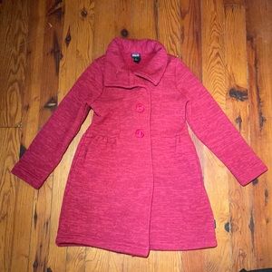 Red girls Patagonia coat. Size small.